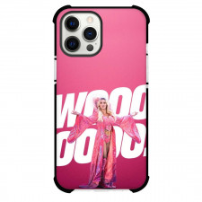 WWE Charlotte Flair Phone Case For iPhone and Samsung Galaxy Devices - Charlotte Flair Woo On Pink Background