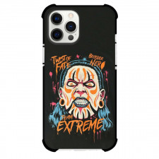 WWE Jeff Hardy Phone Case For iPhone and Samsung Galaxy Devices - Jeff Hardy Team Extreme Illustration On Black Background