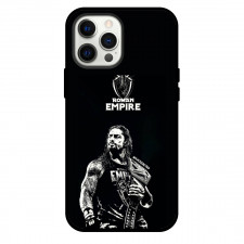 WWE Roman Reigns Phone Case For iPhone and Samsung Galaxy Devices - Roman Reigns Roman Empire Grayscale Black Background