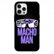 WWE Randy Savage Phone Case For iPhone and Samsung Galaxy Devices - Randy Savage Macho Man Glasses Purple