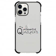 The Quintessential Quintuplets Phone Case For iPhone Samsung Galaxy Pixel OnePlus Vivo Xiaomi Asus Sony Motorola Nokia - The Quintessential Quintuplets Black Text Logo