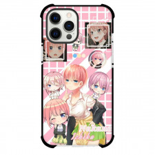 The Quintessential Quintuplets Ichika Nakano Phone Case For iPhone Samsung Galaxy Pixel OnePlus Vivo Xiaomi Asus Sony Motorola Nokia - Ichika Nakano Expressing Different Emotions Chibi Art