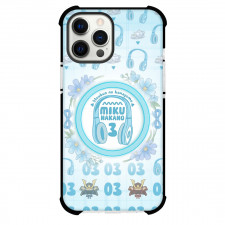 The Quintessential Quintuplets Miku Nakano Phone Case For iPhone Samsung Galaxy Pixel OnePlus Vivo Xiaomi Asus Sony Motorola Nokia - Miku Nakano 3 and Her Signature Headphones Logo