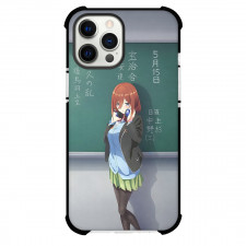 The Quintessential Quintuplets Miku Nakano Phone Case For iPhone Samsung Galaxy Pixel OnePlus Vivo Xiaomi Asus Sony Motorola Nokia - Miku Nakano Confession Scene in an Empty Classroom Artwork