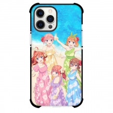 The Quintessential Quintuplets Phone Case For iPhone Samsung Galaxy Pixel OnePlus Vivo Xiaomi Asus Sony Motorola Nokia - The Quintessential Quintuplets Sisters on Beach Poster