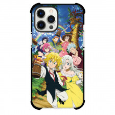 The Seven Deadly Sins Case For iPhone Samsung Galaxy Pixel OnePlus Vivo Xiaomi Asus Sony Motorola Nokia - Characters Hold Beer Poster