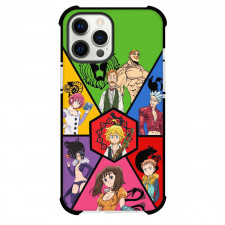 The Seven Deadly Sins Case For iPhone Samsung Galaxy Pixel OnePlus Vivo Xiaomi Asus Sony Motorola Nokia - Characters Logo Collage