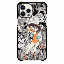 The Seven Deadly Sins Diane Case For iPhone Samsung Galaxy Pixel OnePlus Vivo Xiaomi Asus Sony Motorola Nokia - Diane Angry Portrait Manga Background