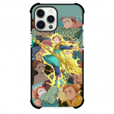 The Seven Deadly Sins King Case For iPhone Samsung Galaxy Pixel OnePlus Vivo Xiaomi Asus Sony Motorola Nokia - King Power Portrait Collage Background