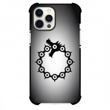 The Seven Deadly Sins Meliodas Case For iPhone Samsung Galaxy Pixel OnePlus Vivo Xiaomi Asus Sony Motorola Nokia - Meliodas Logo Black And White