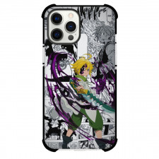 The Seven Deadly Sins Meliodas Case For iPhone Samsung Galaxy Pixel OnePlus Vivo Xiaomi Asus Sony Motorola Nokia - Meliodas Sword Fierce Portrait Manga Background