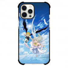 The Seven Deadly Sins Case For iPhone Samsung Galaxy Pixel OnePlus Vivo Xiaomi Asus Sony Motorola Nokia - Meliodas And Elizabeth Fly Holding Hands In Sky