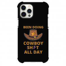 AEW Adam Page Phone Case For iPhone Samsung Galaxy Pixel OnePlus Vivo Xiaomi Asus Sony Motorola Nokia - Adam Page Been Doing CowBoy Poster Black Background