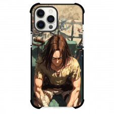 Attack On Titan Eren Phone Case For iPhone Samsung Galaxy Pixel OnePlus Vivo Xiaomi Asus Sony Motorola Nokia - Eren Jaeger Illustration 3D Art