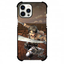 Attack On Titan Eren Phone Case For iPhone Samsung Galaxy Pixel OnePlus Vivo Xiaomi Asus Sony Motorola Nokia - Eren Jaeger Tactics Fights with Talwar on Hut