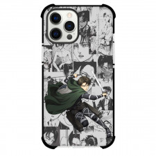 Attack On Titan Levi Phone Case For iPhone Samsung Galaxy Pixel OnePlus Vivo Xiaomi Asus Sony Motorola Nokia - Levi Ackerman Collage