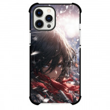 Attack On Titan Mikasa Phone Case For iPhone Samsung Galaxy Pixel OnePlus Vivo Xiaomi Asus Sony Motorola Nokia - Mikasa Ackerman Look Cute in Sky Eyes