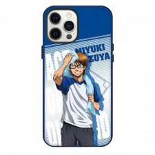 Ace Of The Diamond Miyuki Phone Case For iPhone Samsung Galaxy Pixel OnePlus Vivo Xiaomi Asus Sony Motorola Nokia - Miyuki Wipe Smile Portrait Poster