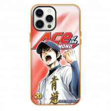 Ace Of The Diamond Sawamura Phone Case For iPhone Samsung Galaxy Pixel OnePlus Vivo Xiaomi Asus Sony Motorola Nokia - Sawamura Shout Fierce Portrait Series Poster