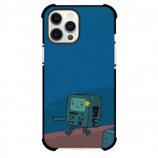 Adventure Time BMO For iPhone Samsung Galaxy Pixel OnePlus Vivo Xiaomi Asus Sony Motorola Nokia - BMO Angry Expression Illustration