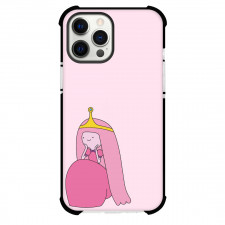 Adventure Time Princess Bubblegum For iPhone Samsung Galaxy Pixel OnePlus Vivo Xiaomi Asus Sony Motorola Nokia - Princess Bubblegum Sitting Pink Background