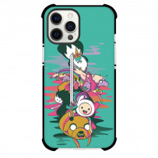 Adventure Time For iPhone Samsung Galaxy Pixel OnePlus Vivo Xiaomi Asus Sony Motorola Nokia - Characters Avatar Blue Background