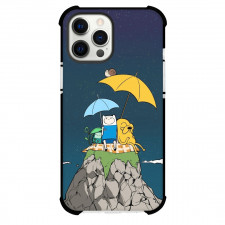 Adventure Time Finn The Human For iPhone Samsung Galaxy Pixel OnePlus Vivo Xiaomi Asus Sony Motorola Nokia - Finn, Jake And BMO Sitting On Mountain