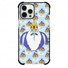 Adventure Time Ice King For iPhone Samsung Galaxy Pixel OnePlus Vivo Xiaomi Asus Sony Motorola Nokia - Ice King Ice Cream Pattern Art