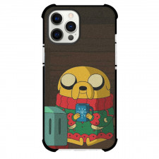 Adventure Time Jake The Dog For iPhone Samsung Galaxy Pixel OnePlus Vivo Xiaomi Asus Sony Motorola Nokia - Jake The Dog Wearing Sweater Illustration