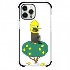 Adventure Time Earl Of Lemongrab For iPhone Samsung Galaxy Pixel OnePlus Vivo Xiaomi Asus Sony Motorola Nokia - Earl Of Lemongrab Sitting On Tree Illustration