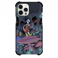 Adventure Time Marceline For iPhone Samsung Galaxy Pixel OnePlus Vivo Xiaomi Asus Sony Motorola Nokia - Marceline Playing Guitar Jumping Illustration