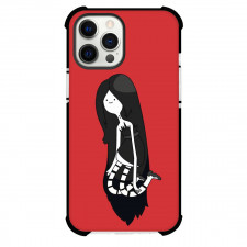 Adventure Time Marceline For iPhone Samsung Galaxy Pixel OnePlus Vivo Xiaomi Asus Sony Motorola Nokia - Marceline Portrait Red Background