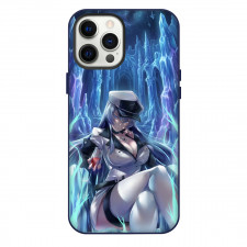 Akame Ga Kill Esdeath Phone Case For iPhone Samsung Galaxy Pixel OnePlus Vivo Xiaomi Asus Sony Motorola Nokia - Esdeath Sitting Fierce Holding Wine Portrait
