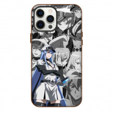 Akame Ga Kill Esdeath Phone Case For iPhone Samsung Galaxy Pixel OnePlus Vivo Xiaomi Asus Sony Motorola Nokia - Esdeath Standing Portrait Gray Collage Background