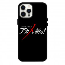 Akame Ga Kill Phone Case For iPhone Samsung Galaxy Pixel OnePlus Vivo Xiaomi Asus Sony Motorola Nokia - Akame Ga Kill Series Logo On Black Background
