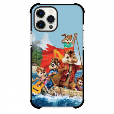 Alvin And The Chipmunks Phone Case For iPhone Samsung Galaxy Pixel OnePlus Vivo Xiaomi Asus Sony Motorola Nokia - Characters on Boat Illustration