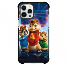 Alvin And The Chipmunks Phone Case For iPhone Samsung Galaxy Pixel OnePlus Vivo Xiaomi Asus Sony Motorola Nokia - Characters Dance Floor Background