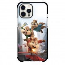 Alvin And The Chipmunks Phone Case For iPhone Samsung Galaxy Pixel OnePlus Vivo Xiaomi Asus Sony Motorola Nokia - Characters Road Background
