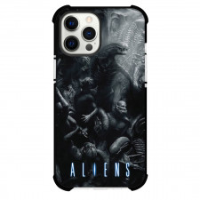 Aliens Movie Phone Case For iPhone Samsung Galaxy Pixel OnePlus Vivo Xiaomi Asus Sony Motorola Nokia - Aliens Covenant Grayscale