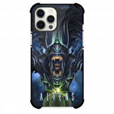 Aliens Movie Xenomorph Queen Phone Case For iPhone Samsung Galaxy Pixel OnePlus Vivo Xiaomi Asus Sony Motorola Nokia - Xenomorph Queen Portrait Illustration