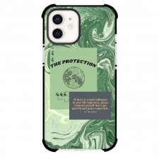 Angel Numbers 444 Phone Case For iPhone Samsung Galaxy Pixel OnePlus Vivo Xiaomi Asus Sony Motorola Nokia - Angel Numbers 444 The Protection Green Poster
