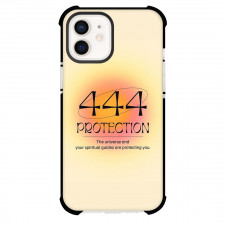 Angel Numbers 444 Phone Case For iPhone Samsung Galaxy Pixel OnePlus Vivo Xiaomi Asus Sony Motorola Nokia - Angel Numbers 444 Protection On Yellow Glow Background