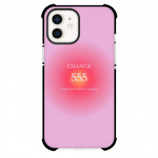 Angel Numbers 555 Phone Case For iPhone Samsung Galaxy Pixel OnePlus Vivo Xiaomi Asus Sony Motorola Nokia - Angel Numbers 555 Change On Pink Glow Background