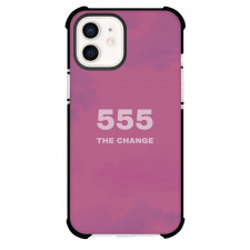 Angel Numbers 555 Phone Case For iPhone Samsung Galaxy Pixel OnePlus Vivo Xiaomi Asus Sony Motorola Nokia - Angel Numbers 555 The Change On Pink Background