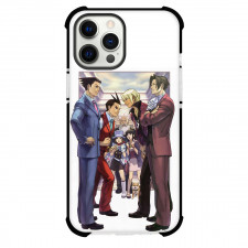 Apollo Justice Ace Attorney Trilogy Case For iPhone Samsung Galaxy Pixel OnePlus Vivo Xiaomi Asus Sony Motorola Nokia - Characters Battle Stance