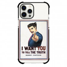 Apollo Justice Ace Attorney Trilogy Phoenix Case For iPhone Samsung Galaxy Pixel OnePlus Vivo Xiaomi Asus Sony Motorola Nokia - Phoenix I Want You To Tell The Truth