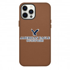 American Eagle Phone Case For iPhone Samsung Galaxy Pixel OnePlus Vivo Xiaomi Asus Sony Motorola Nokia - American Eagle Outfitters Blue Logo