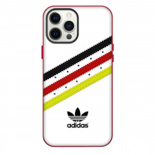 Adidas Phone Case For iPhone Samsung Galaxy Pixel OnePlus Vivo Xiaomi Asus Sony Motorola Nokia - Adidas Iconic Three Parallel Stripes On White Background