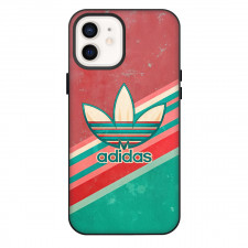 Adidas Phone Case For iPhone Samsung Galaxy Pixel OnePlus Vivo Xiaomi Asus Sony Motorola Nokia - Adidas Logo With Retro Background