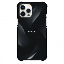 Blvck Paris Phone Case For iPhone Samsung Galaxy Pixel OnePlus Vivo Xiaomi Asus Sony Motorola Nokia - Blvck Paris Logo On Black Abstract Background